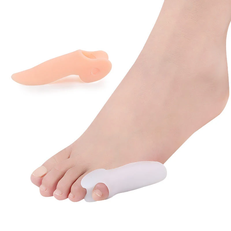1PC tiesinimo priemonė Tarpiklius Silicagel Kojų Atrama Nykščio Valgus Guz Metalinės Kojos Pirštų Raštas Žmonėms, Pėdų Priežiūros Reikmenys 1