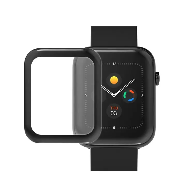 Naujas 3D Full Krašto Minkšta Apsaugine Plėvele Padengti Apsaugos Ticwatch GTH Smartwatch Ekrano apsaugos Ticwatch GTH smart žiūrėti 1