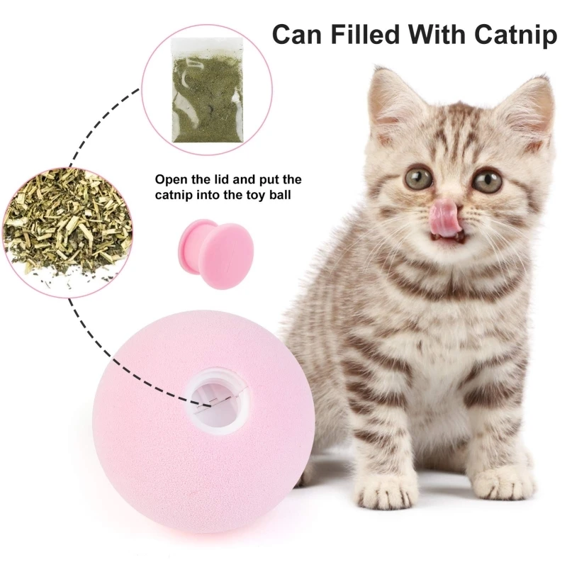 Katė Interaktyvūs Žaislai Naminių Reikmenys Smart Touch Skambėjo Vabzdžių Skambina Žaislai, Katžolių Žaislai Svorio Kamuolys Katėms Kitten Kitty 1