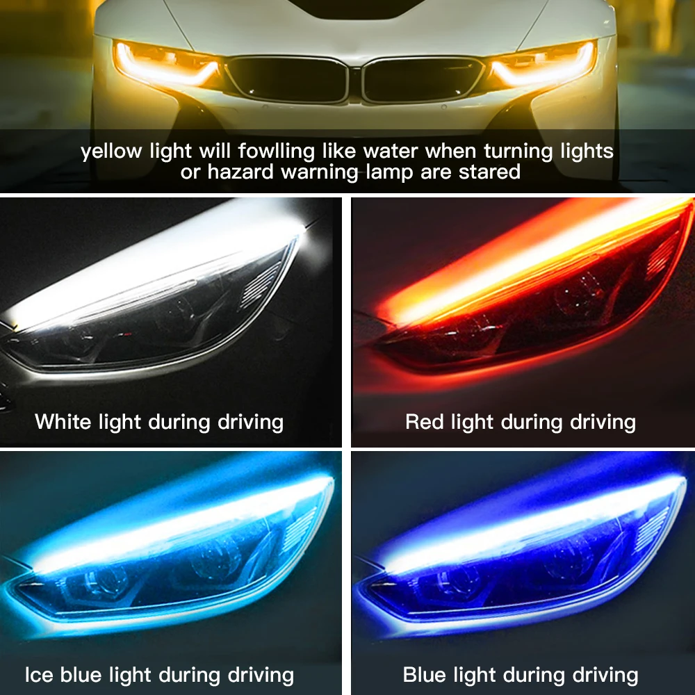 Automobilio LED Juostos, Dienos šviesoje Auto 1 