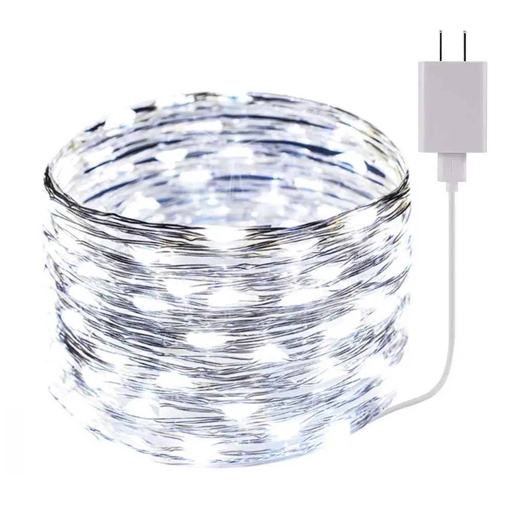 Vario Viela, LED String Light su 100 Led, 10m Ilgio Pasakų Žibintai String Šviesos Juostos Vestuvių Kalėdų Vakarėlį Apdaila 1