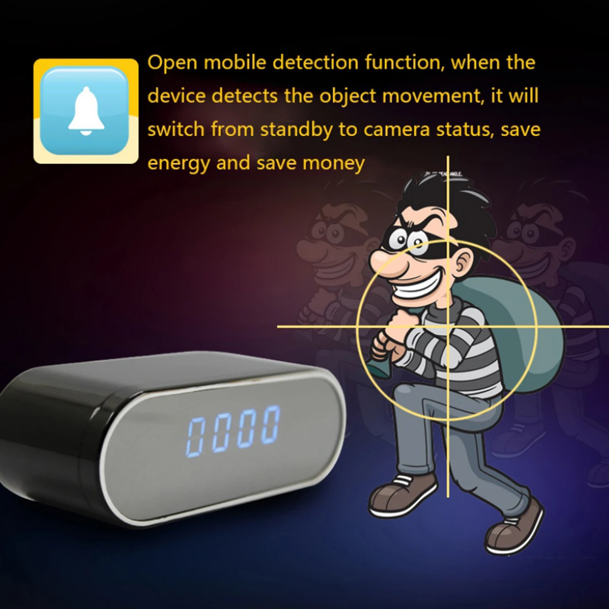 4K Belaidžio WIFI Mini Laikrodis Kamera Oculta Signalizacija, vaizdo Kameros Žiūrėti 1080P IP Saugumo Naktinis Matymas, Judesio Aptikti Nuotolinio Stebėti Cam 1
