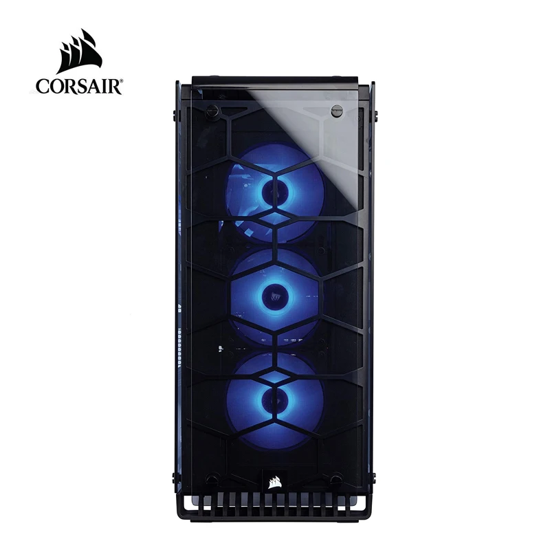 CORSAIR AF140 LED Mažai Triukšmo Aušinimo Ventiliatorius, Single/Dual Pack - Mėlyna/Raudona 140 mm 1