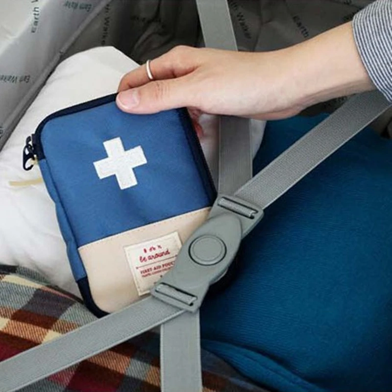 Lauko Pirmosios Pagalbos greitosios Medicinos Pagalbos Krepšys Medicina Narkotikų Tabletes, Dėžutę Namų Automobilių Survival Kit Atsiras Atveju Mažų Oksfordo Saugojimo krepšys 1