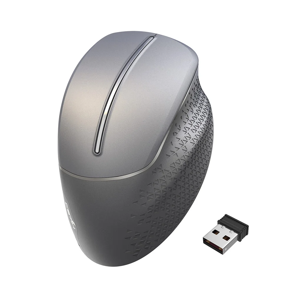 HXSJ T32 2.4 GHz Vertikalus Belaidžio Išjungti Pelės 6 Klavišus 3600DPI Pelių Profesinės Wireless Gaming Mouse for PC Nešiojamas kompiuteris 1