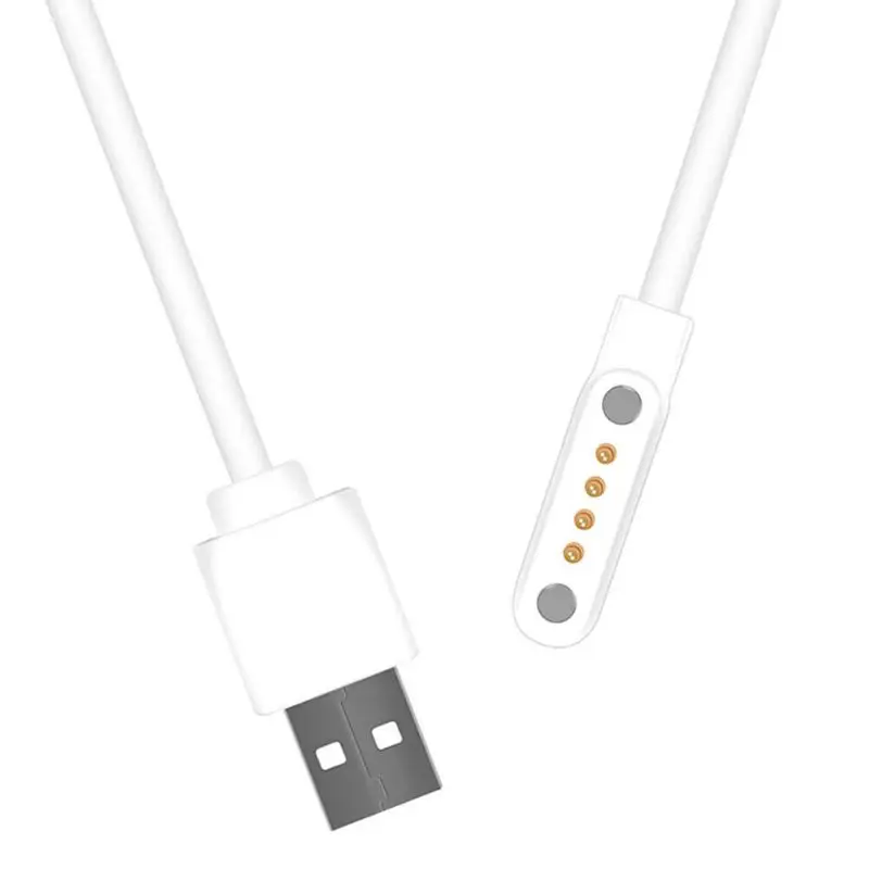 USB Maitinimo Įkrovimo Kabelis Smart Žiūrėti Universalus Mokestis 4 Pin Priedai Įkrovimo Kabelis Magnetinio Stiprus įkrovimo R91A 1