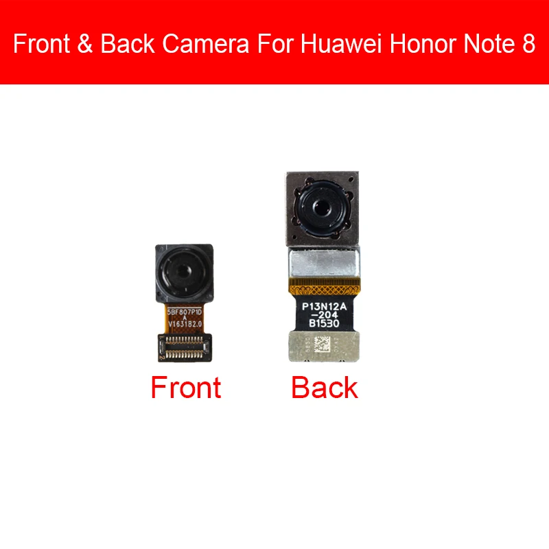 Pagrindinis Atgal Galinio Vaizdo Kamera Už Huawei Honor Pastaba 8 10 Flex Juostelės Kabelis Susiduria Kamera, Modelis Patikrintas Mobiliųjų Telefonų Atsarginės Dalys 1