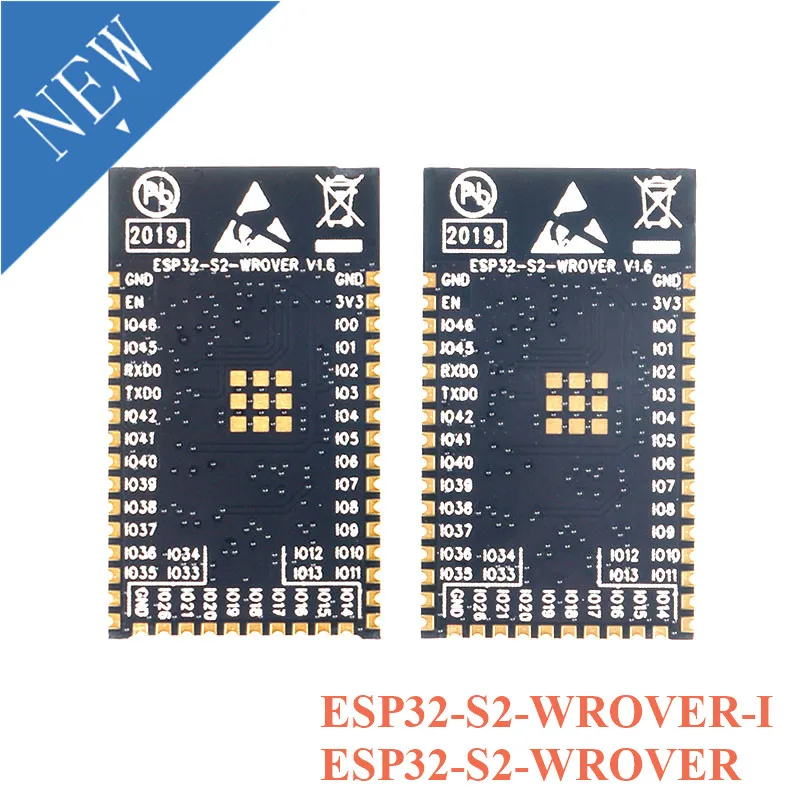 10VNT ESP32-S2-WROVER ESP32-S2-WROVER-I Single Core 32Bit WiFi MCU Modulis ESP32 S2 WROVER I 1