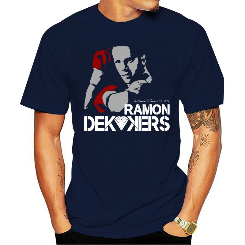 2021 Atsitiktinis mados marškinėliai medvilnė, Suplėšyti Ramon Dek Kers Diamond Muay Tajų Kikboksas naujas vyrų laisvas-yra pigūs drabužiai 1