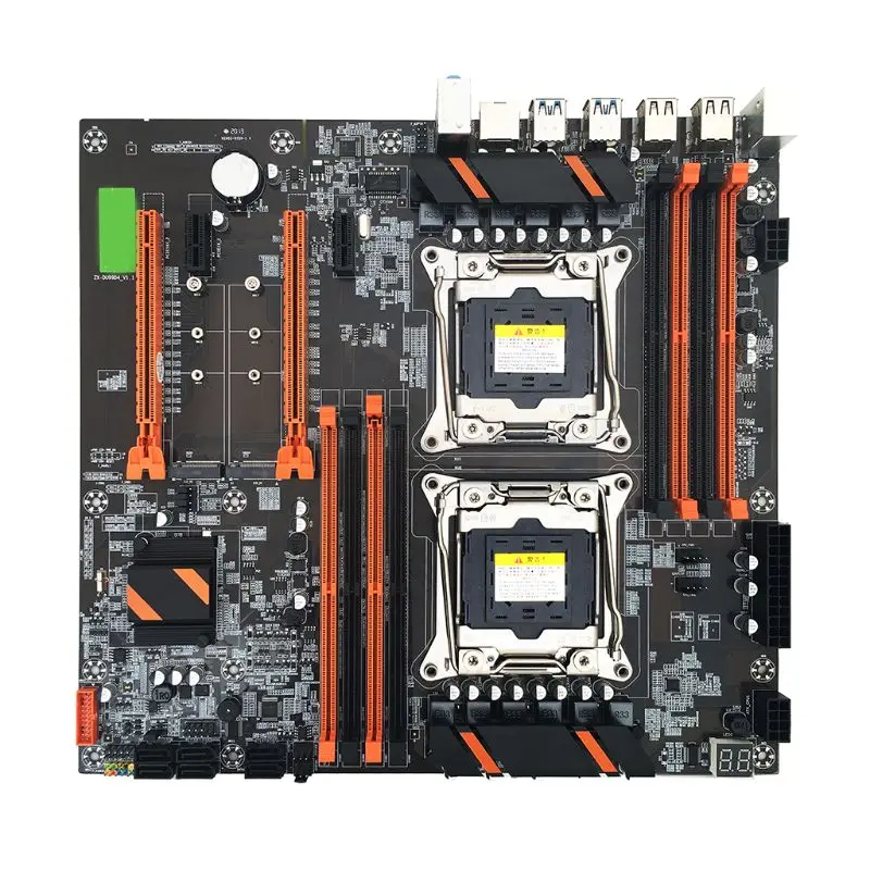 X99 Dual Serverio Kompiuterio Plokštę LGA2011-3 CPU DDR4 Atminties Žaidimas Mainboard Modulis In-tel. 2