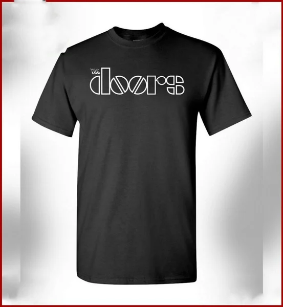 Durys T-Shirt Legendinis Roko Jim Morrison Viskio Baras Pertraukos Per Marškinėliai 2