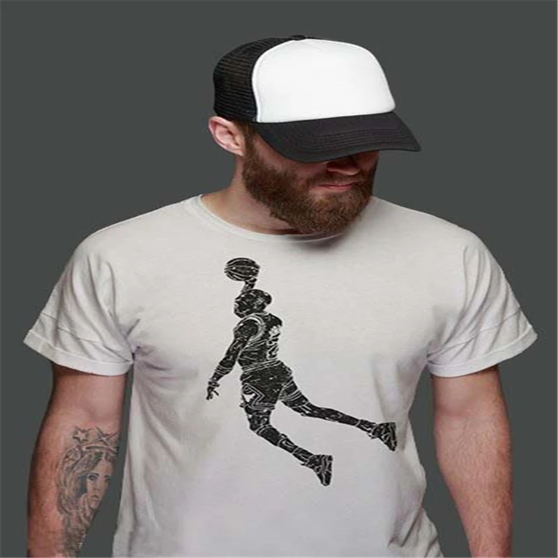 Naujienų 2021 krepšinio paauglys, Jordanija grafinis spausdinti marškinėliai sporto trumparankoviai vasaros negabaritinių vyrų mados kvėpuojantis marškinėliai 2
