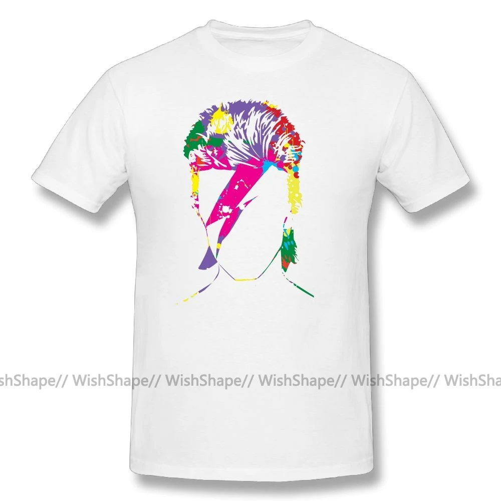 David Bowie Marškinėliai Įkvėpė Davidas Bowie Tee Marškinėliai Plius Dydis Vyrų Mados T Shirts Įdomus Medvilnės Marškinėlius Spausdinti Atsitiktinis Marškinėliai 2