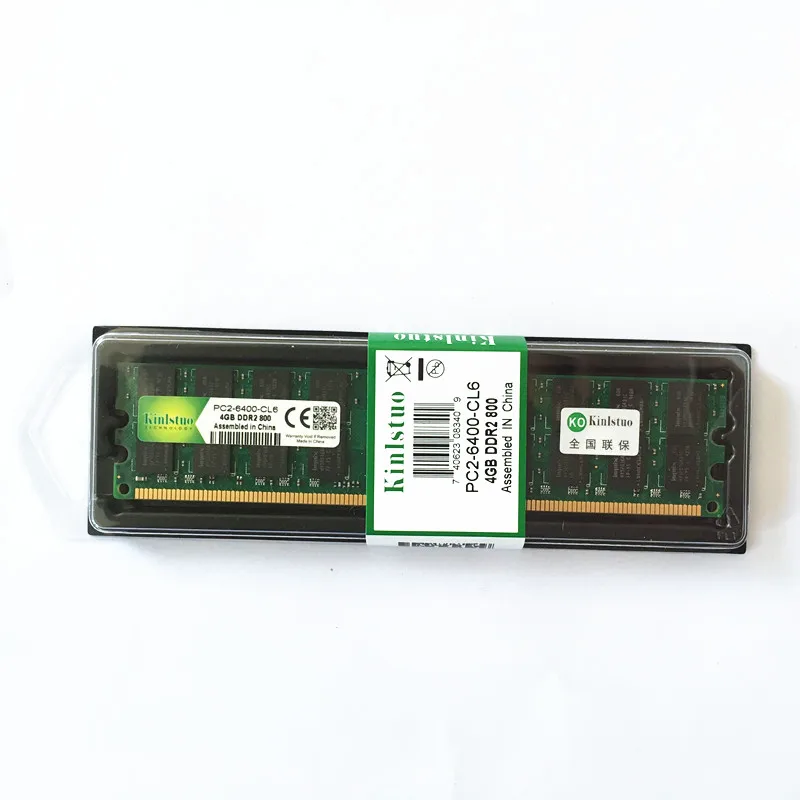 Kinlstuo ram DDR2 4 gb 800/667/533MHz AMD atminties PC6400/4200/5300 DIMM 240PIN darbalaukyje M4N78 M68M M2N68-AM plokštė 1PCS 2