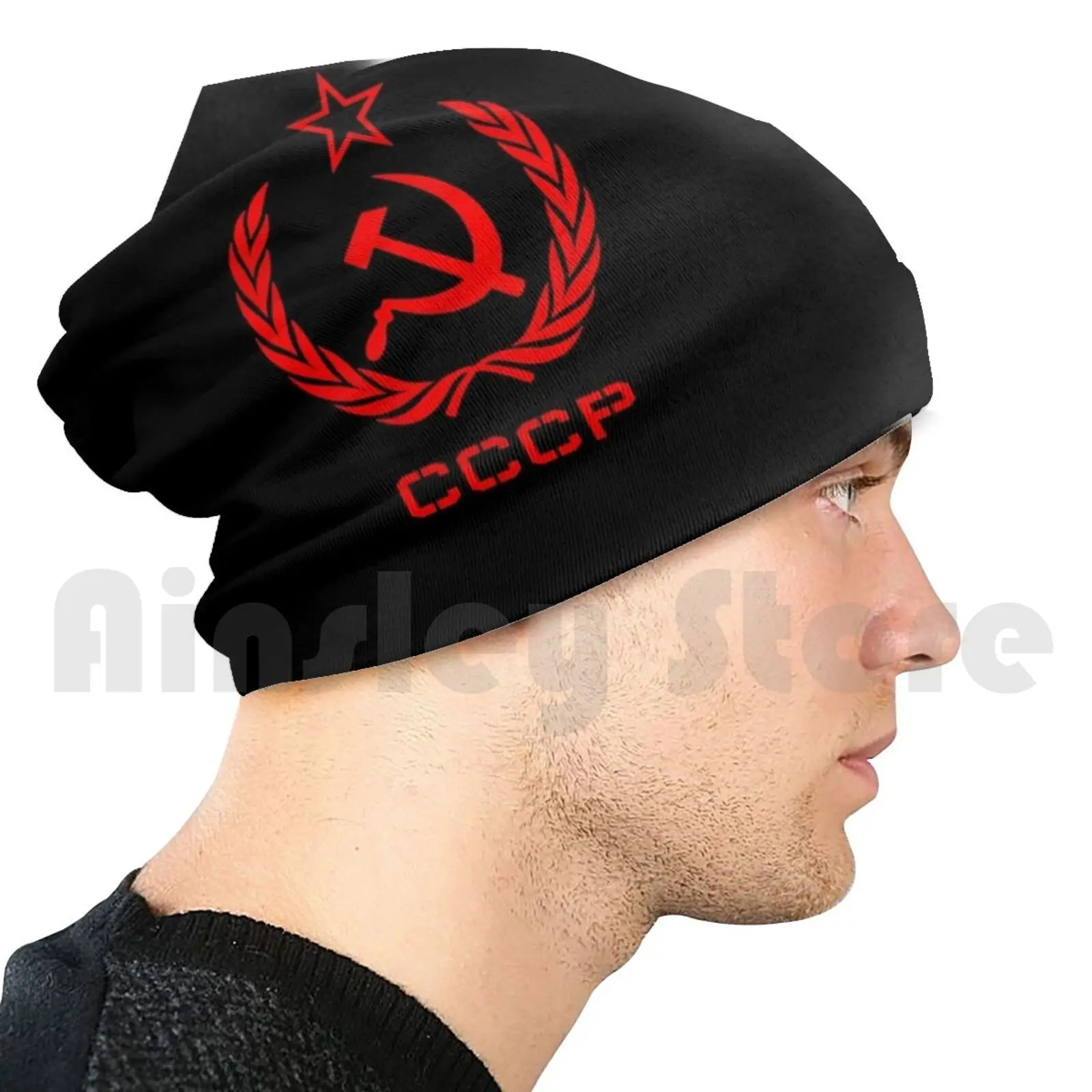 Rusijos Ssrs, Sovietų Sąjungos Plaktukas Ir Pjautuvas Komunistų Beanies Megzti Skrybėlę Hip-Hop Ssrs, Sovietų Sąjungos 2
