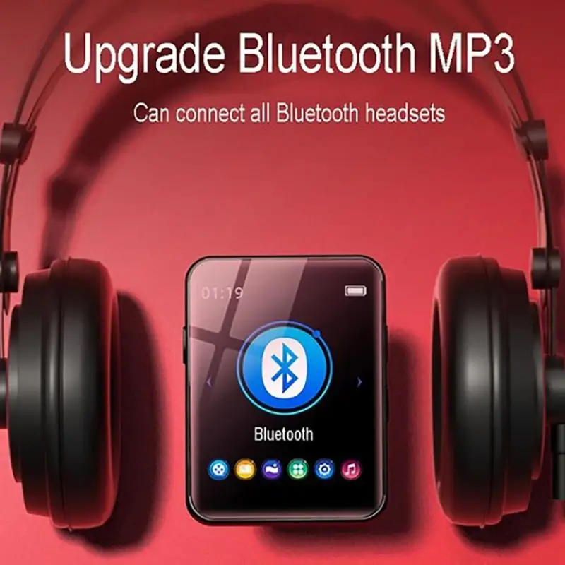 MP4 Grotuvas Bluetooth Jutiklinis Ekranas 4GB 8GB 16GB Muzikos, video Grotuvas, FM Radijas, Vaizdo Grotuvas, E-knyga Grotuvas Su MP3 Garsiakalbis walkman 2