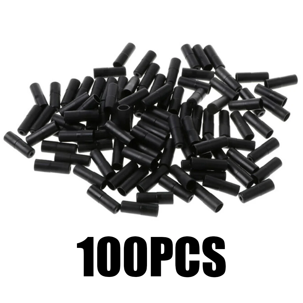 Supply Brake Cable Set End cap 100pcs Pack 5mm Bicycle Housing Plastic 2