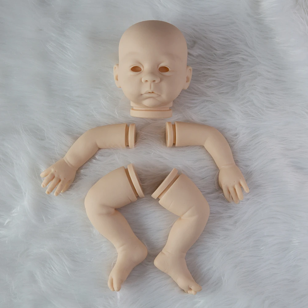 HoomaiReborn Baby Doll 20 Cm Tikroviška Naujagimiui Vinilo Unpainted Nebaigtų Lėlės Dalys 
