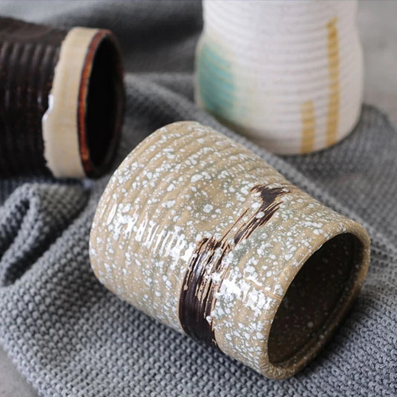 Japonų Stiliaus Indai, Keramikos Teacup Vandens Puodelį Tauriosios Keramikos, Rankomis dažyti Kungfu Teacup Virtuvė Drinkware 2