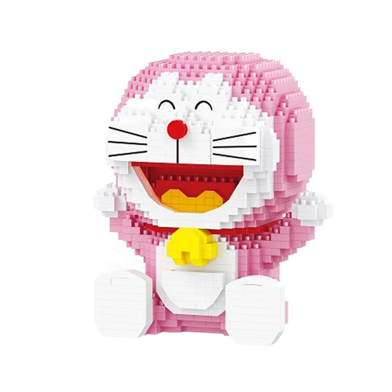 LP 200563 Anime Rožinė Doraemon Katė Sėdėti Gyvūnų Robotas 