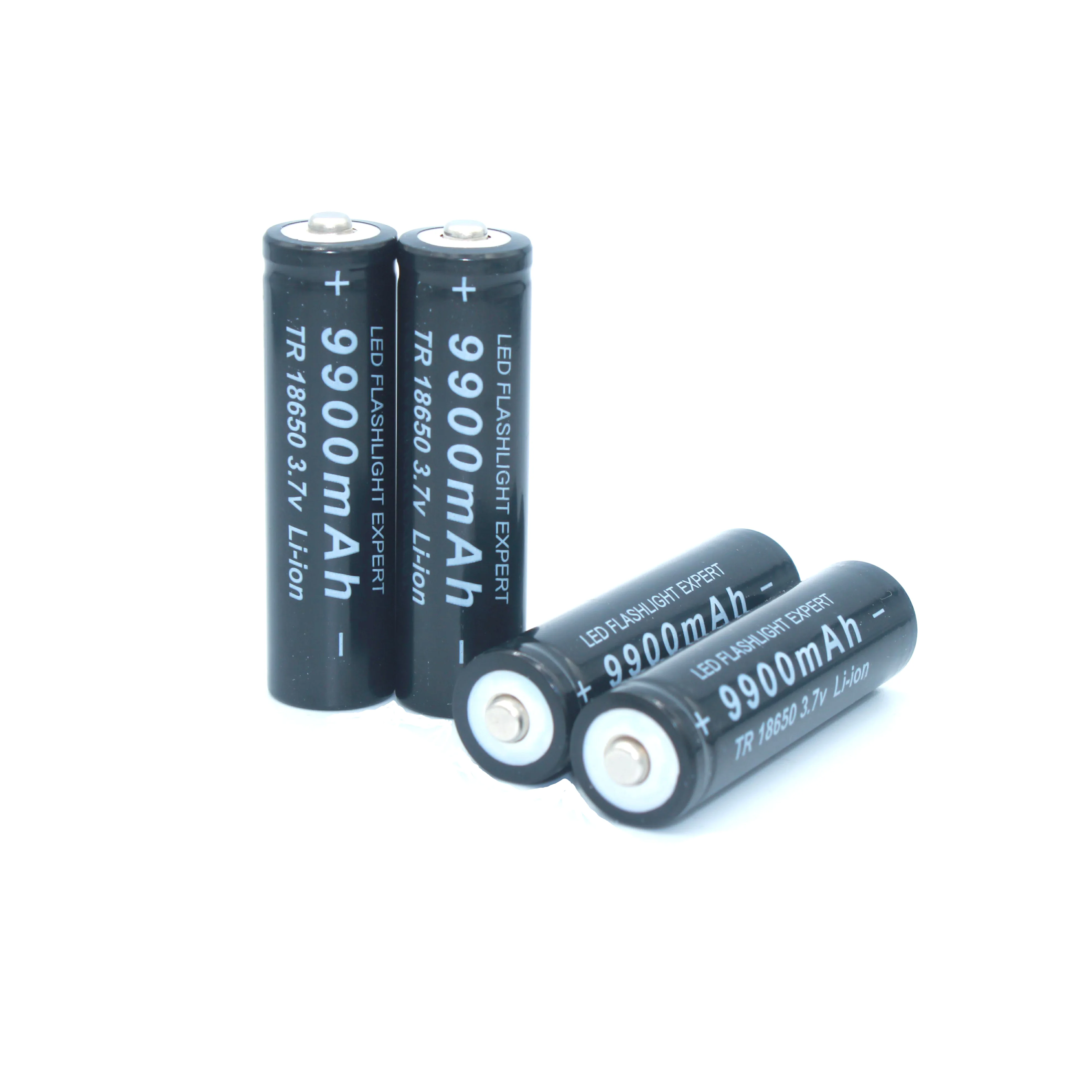 18650 bateria de alta qualidade 9900 mah 3.7 v 18650 baterias li-ion bateria recarregavel para lanterna tocha + frete už dyką 2