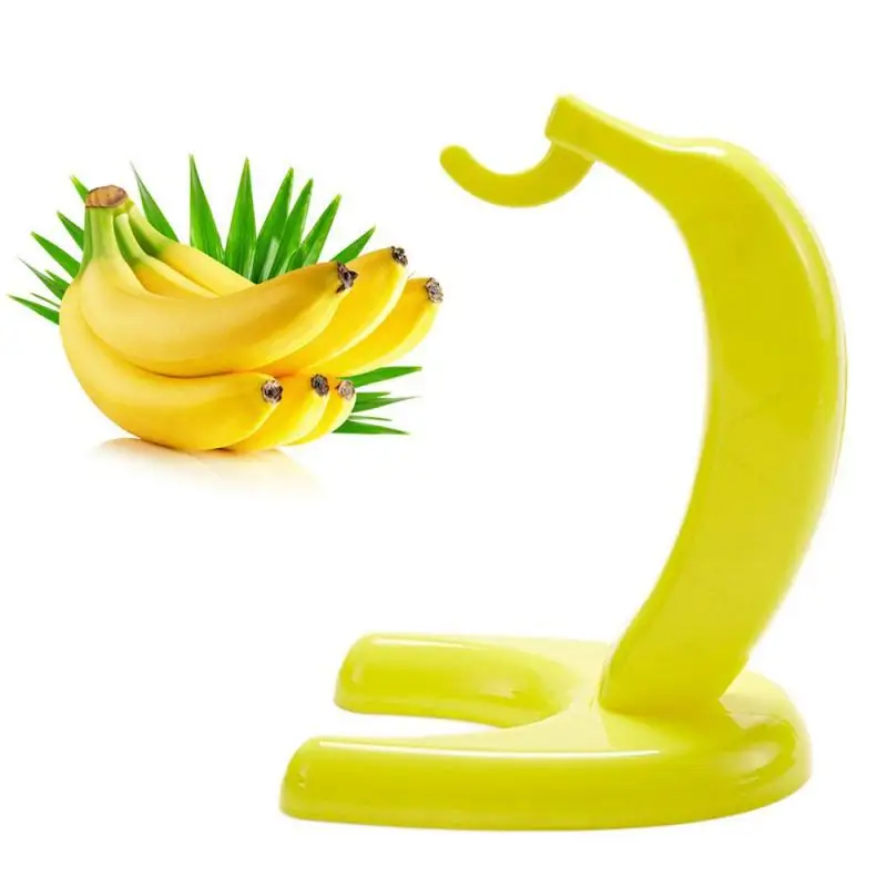 Geltonas Bananų Formos Rodymas Bananų Kabyklos Stovo Šviežių Vaisių Saugojimo Kambarį Laikymo Bananų Kablys Turėtojas 2