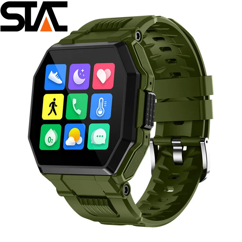 Naujas Smartwatch Vyrų S9 Nemokamai Rinkimo 2021 Mada Sporto Laikrodžiai Bluetooth 5.0 Širdies dažnio Matavimas IP67 Smart Laikrodžiai 3