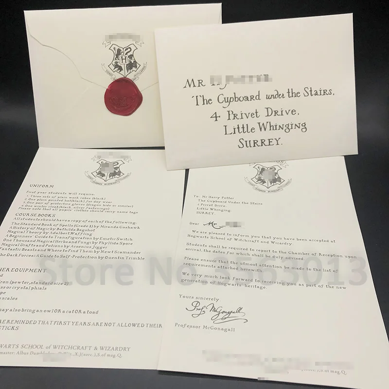 Horgwartt Priėmimo Laiškas Nustatyti Priėmimo Karoliai Express Traukiniu Bilietai 3