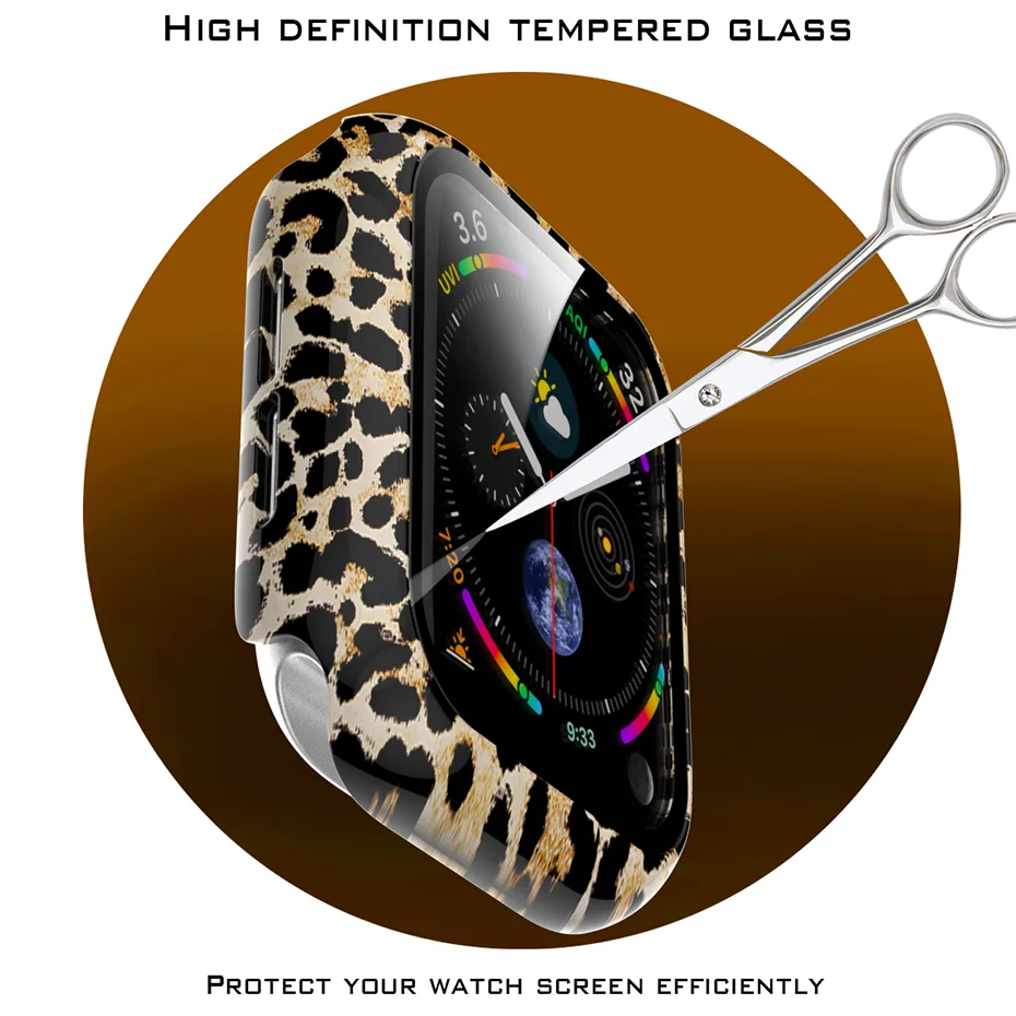 Visiškai Padengti Ultra-Plonas Leopard Apsaugos Atveju 