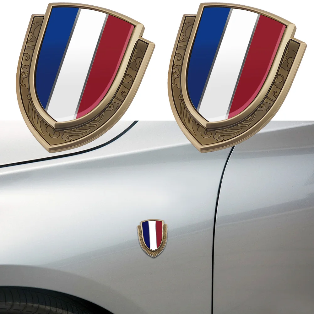 Vokietijos Vėliava VIP Logotipo Lipdukas Lentele, Už Peugeot Renault Citroen DS 3 4 5 7 301 308 408 508 3008 4008 5008 C3 C4 Priedai 3