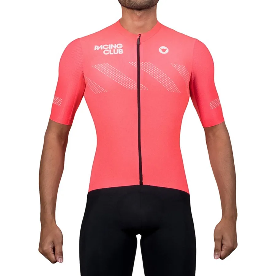 2021 Juodos Avys Pro Komandos aero dviračių džersis trumpas rankovės aero rasės supjaustyti lengvas audinys vyrų ir moterų rožinė megztiniai 3