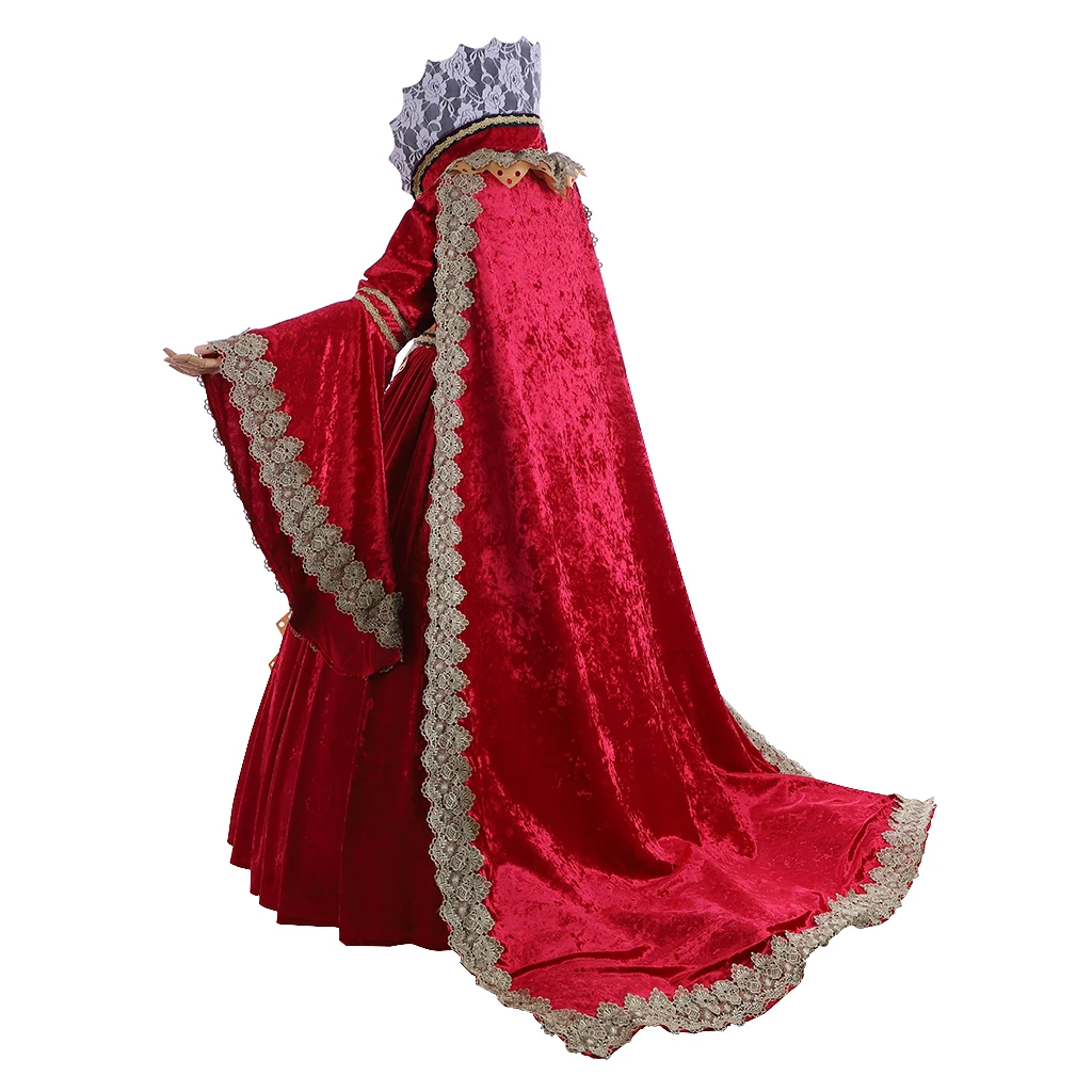 Cosplaydiy Užsakymą Viktorijos Fancy Dress Suknelė Viduramžių Karalienė Dress Tudor Suknelė, Kostiumas L320 3