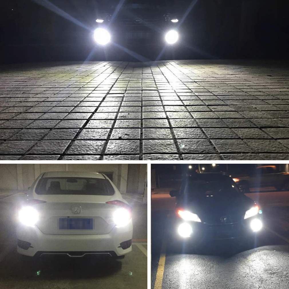 2Pcs H7 LED Lamp Super Bright 12 3030SMD Car Fog Lights 12V 24V 6000K White Driving Running Led H7 Bulbs for Auto Automotive 3