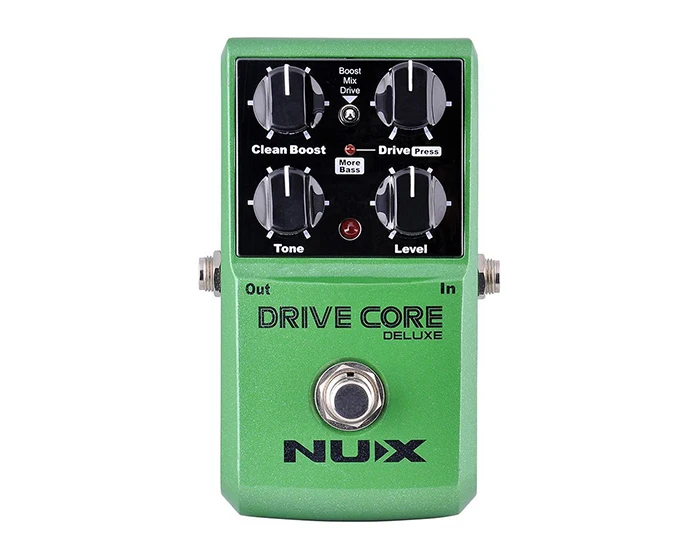NUX Ratai Core Deluxe Overdrive Klasikinio Elektroninis Pedalas Gitaros Efektu Pedalas Mišinys Padidinti Overdrive Garso Tiesa Apeiti 3