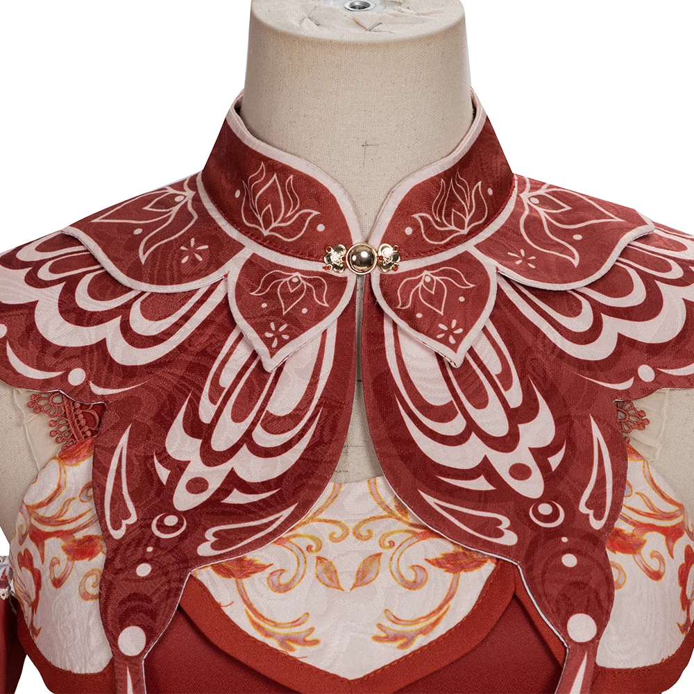 Melonshow Lolita Dress Plius Dydžio Raudonos Kinų Stiliaus Saldus Princesė Viktorijos Suknelė Moterims Kawaii Drabužius Cosplay Kostiumas 3