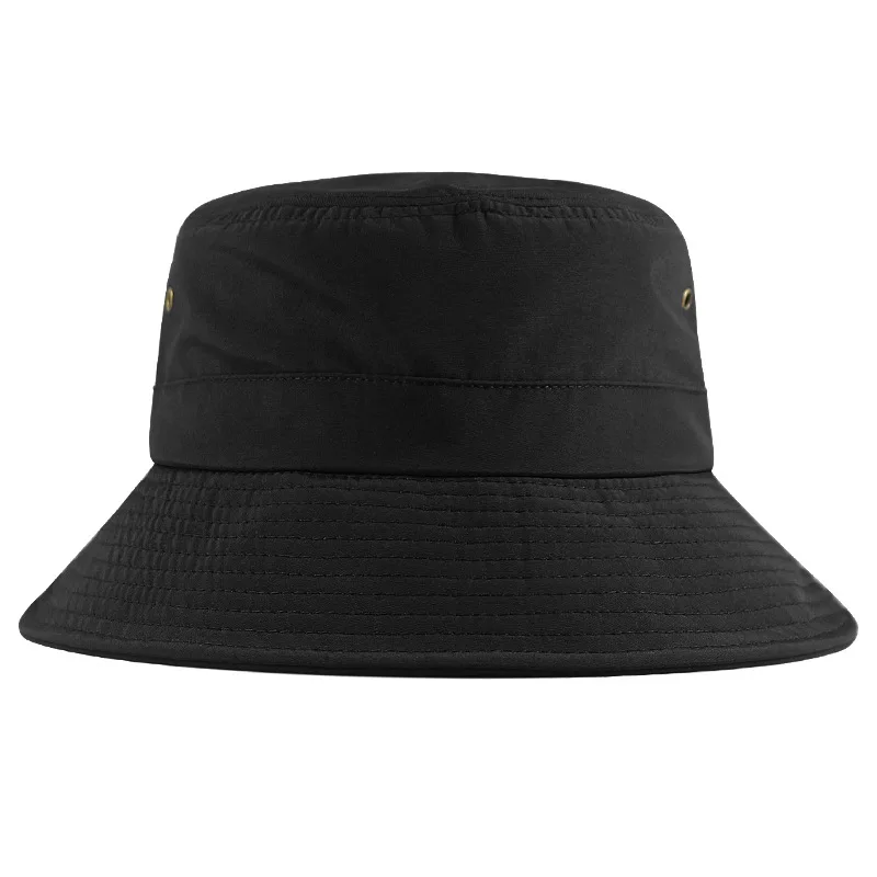 Didelio dydžio žvejybos kepurės didelis galvos žmogus vasaros saulės skrybėlę poliesteris sausas greitai panama kepurė plius dydžių kibirą skrybėlės 56-60cm 60-63cm 3