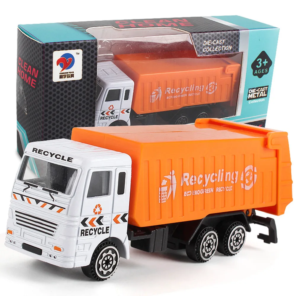 Inžinerijos Žaislas Kasybos Automobilių, Sunkvežimių Vaikų Gimtadienio Dovana Modeliavimas šiukšliavežis Žaislas 2020 Karšto pardavimo Sunkvežimių Žaislai Игрушки 3