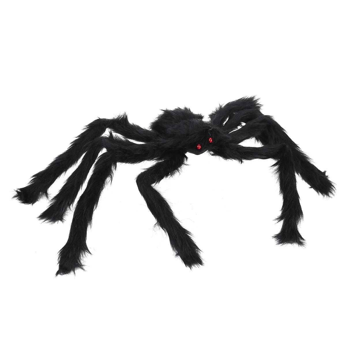 230cm 60cm Plaukuotas Giant Spider Apdailos Helovinas Apdailos Prop Haunted House Dekoro Atostogų Voras Papuošalai Šaliai Dekoro 3