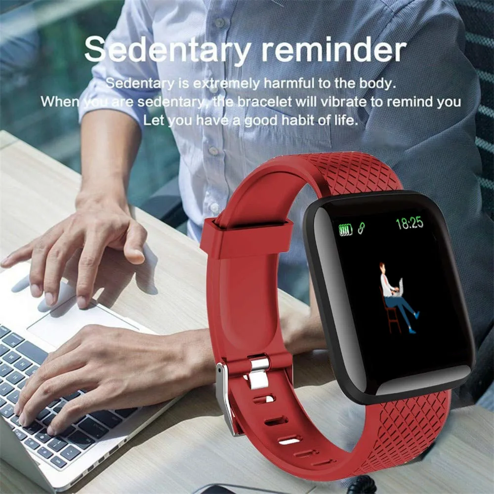 D13 Smart Apyrankę Žiūrėti Vyrų Fitneso Tracker 116 Plus Smart Watch Moterų Smartband Kraujo Spaudimas Pedometer Smart Riešo Juostos 3