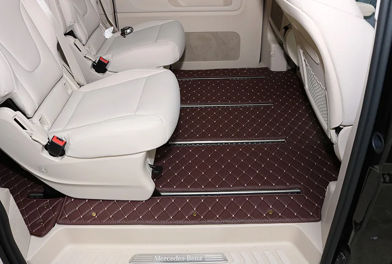Pluošto, odos automobilio grindų kilimėlis mercedes benz v-klasė Viano Valente Vito Metris w447-2020 m. 2016 m. 2017 m. 2018 m. 2019 priedai 3