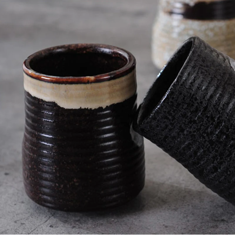 Japonų Stiliaus Indai, Keramikos Teacup Vandens Puodelį Tauriosios Keramikos, Rankomis dažyti Kungfu Teacup Virtuvė Drinkware 3