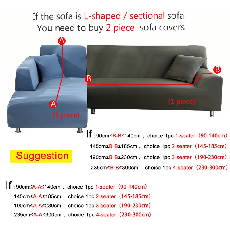 Sofa Cover Elastinga Sofos Padengti Kambarį Prašome užsakyti 2 vnt jei yra L-formos Kampas Karieta Longue Sofa Slipcover 3