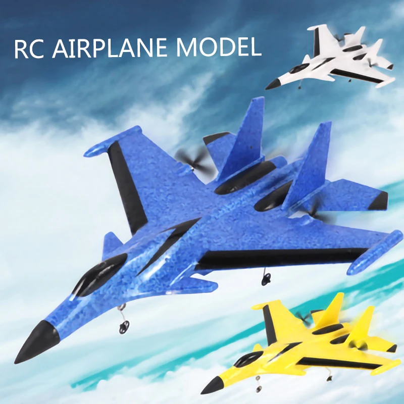 RC F16 SU35 orlaivių žaislas 2.4 G Nuotolinio Valdymo didelės spartos Modelis lėktuvas lauko EPP medžiagos paprasto dovana vaikų berniukų mergaičių 3