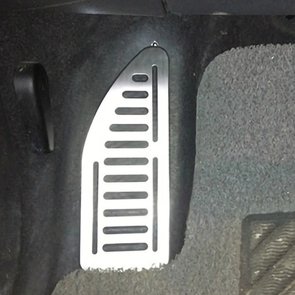 Nerūdijančio Plieno Footplate Pėdos Poilsio Padengti Automobilio Pedalas, skirtas Ford Focus MK2 2 Kuga Pabėgti Auto Pakeisti Automobilio Interjero Priedai 3