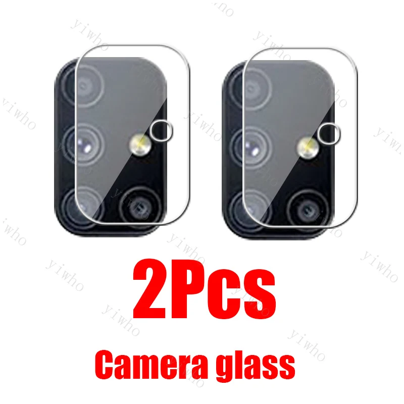 2vnt Stiklo Samsung M51 Kameros stiklo Galaxy S21 Ultra Plus S20 FE A71 A51 A41 A21 A31 A21S A12 Objektyvas Screen Protector filmas 3