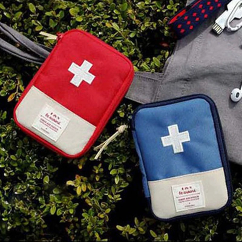 Lauko Pirmosios Pagalbos greitosios Medicinos Pagalbos Krepšys Medicina Narkotikų Tabletes, Dėžutę Namų Automobilių Survival Kit Atsiras Atveju Mažų Oksfordo Saugojimo krepšys 3