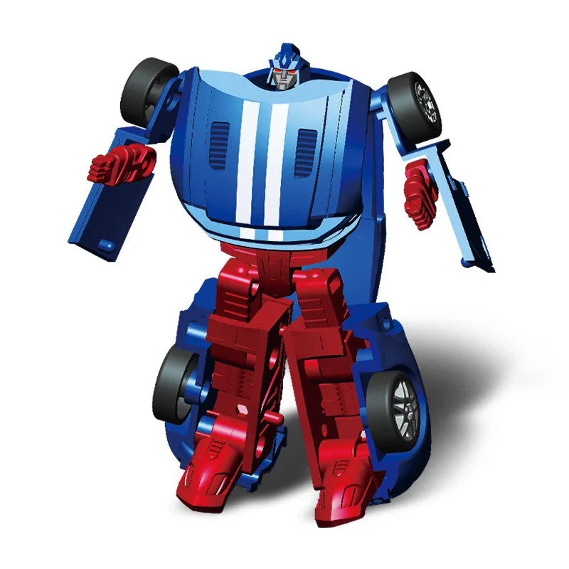 Mini Transformacijos Robotai Automobilių ABS Plastiko Anime Veiksmų Skaičius, Žaislai Vaikams, Švietimo Deformacijos Karys Kovos Žaislas Berniukams Dovana 3