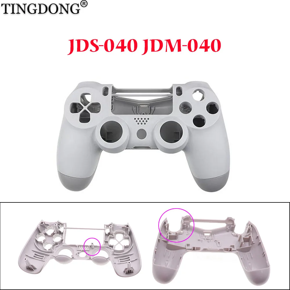 Būsto Shell Padengti JDM-040 JDM-050 JDM-001 už PS4 Valdytojas Gamepad Pakeitimo Visu Korpuso ir Mygtukų Mod Rinkinys 