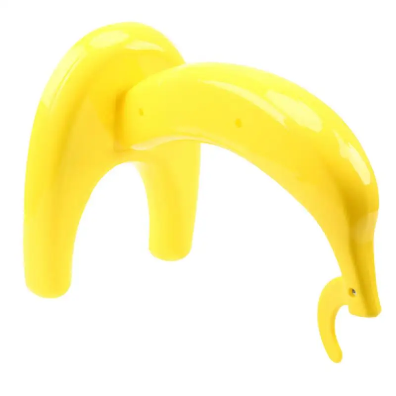 Geltonas Bananų Formos Rodymas Bananų Kabyklos Stovo Šviežių Vaisių Saugojimo Kambarį Laikymo Bananų Kablys Turėtojas 3