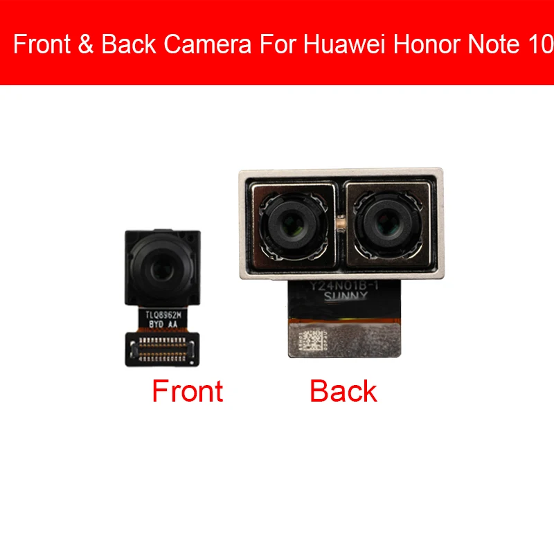 Pagrindinis Atgal Galinio Vaizdo Kamera Už Huawei Honor Pastaba 8 10 Flex Juostelės Kabelis Susiduria Kamera, Modelis Patikrintas Mobiliųjų Telefonų Atsarginės Dalys 3